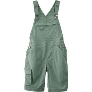 Women's Duluth Trading Co. Heirloom Gardening Short Overalls- Coal, Medium
